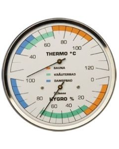 Thermometer hygrometer voor sauna, kruidenbad en stoombad