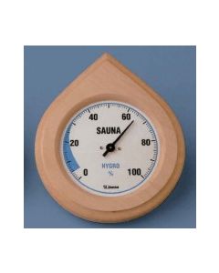 Hygrometer in luxe houten kader